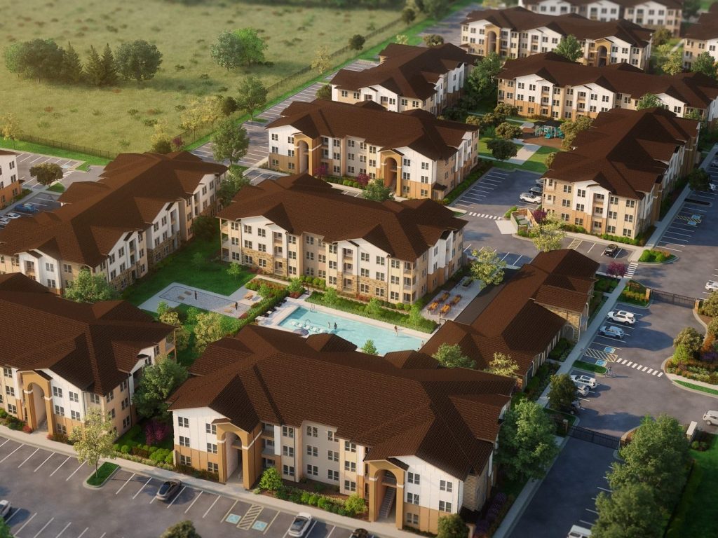 Los Arcos at VIDA, an affordable housing project in San Antonio developed through a public-private partnership