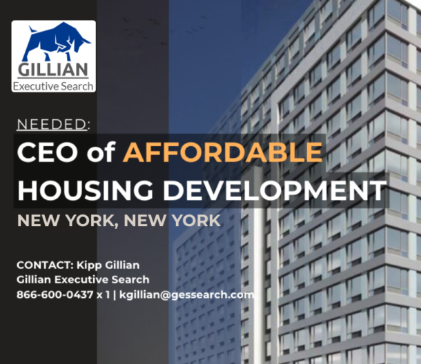 CEO of AFFORDABLE HOUSING DEVELOPMENT NEW YORK NEW YORK
